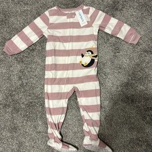 Carters foot pajamas